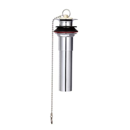 Thrifco Plumbing 22 Gauge 1-1/4 Inch x 5 Inch Chrome Plated Brass One Piece C.O. 4401985